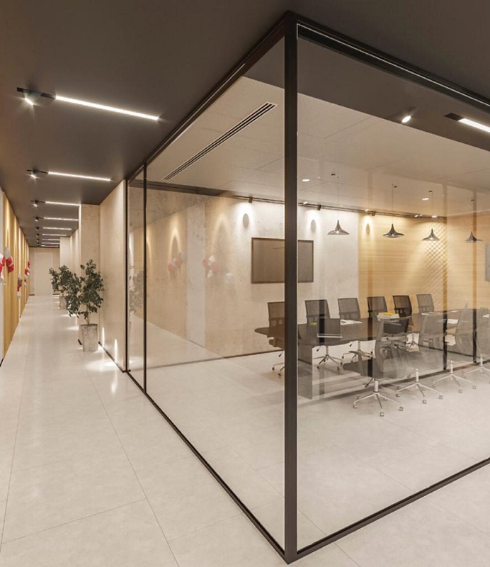 שילוב תאורה בעיצוב משרדים